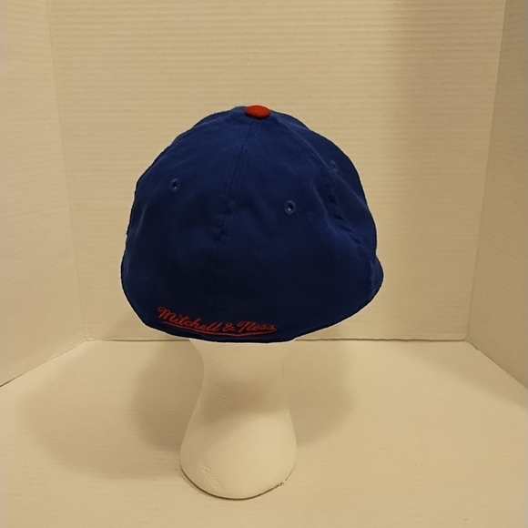 Mitchell and Ness blue/red baseball cap size 7 3/8 - Picture 3 of 11